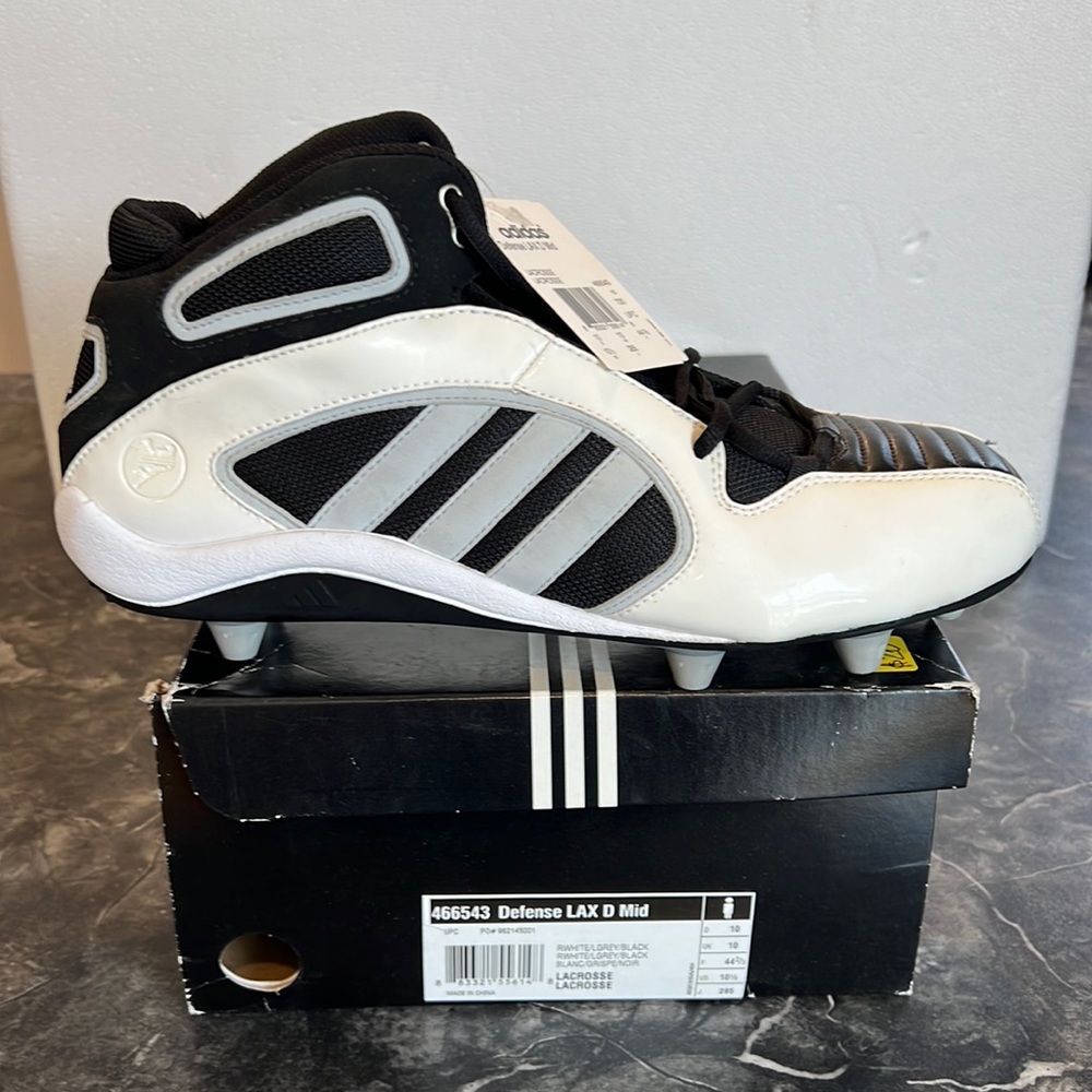 Adidas Defense LAX Mid Lacrosse Cleats 466543
